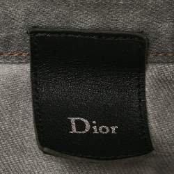 Dior Homme Grey Denim Regular Fit Jeans L Waist 33"