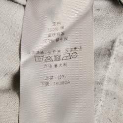 Dior Homme Grey Denim Regular Fit Jeans L Waist 33"