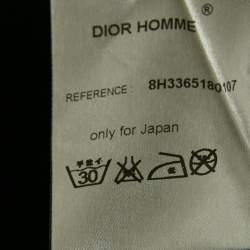 Dior Homme Black Printed Jersey Crewneck T-Shirt S