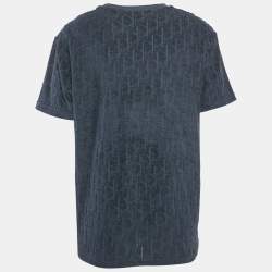 Dior  Homme Oblique Terry Crewneck T-Shirt M