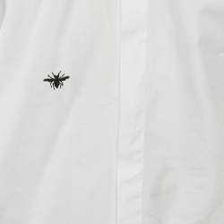 Pre Owned Dior Homme White Cotton Long Sleeve Shirt M