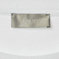 Pre Owned Dior Homme White 03 Marignan Cotton Crew Neck T-Shirt XS
