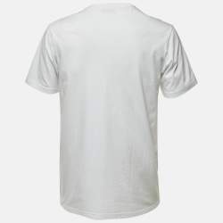 Pre Owned Dior Homme White 03 Marignan Cotton Crew Neck T-Shirt XS