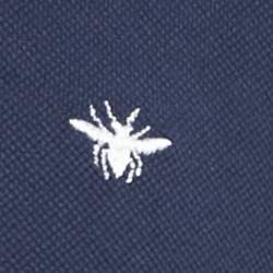 Pre Owned Dior Homme Blue Pique Polo T-Shirt XXL