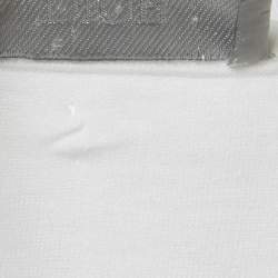 Pre Owned Dior Homme White Beatle Print Cotton T-Shirt XL