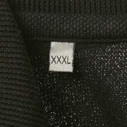 Pre Owned Dior Homme Black CD Icon Embroidered Pique Polo T-Shirt L