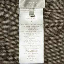 Pre Owned Dior Homme Grey Oblique Synthetic Shorts M