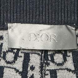 مملوكة مسبقًا Dior Homme Blue Cotton Jogger Pants M