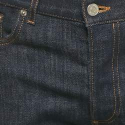 مملوكة مسبقًا Dior Homme Navy Blue Denim Jeans M Waist 34"