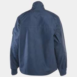 مملوكة مسبقًا جاكيت واق من الرياح من الألياف الاصطناعية الأزرق ديور أوم مقاس صغير - سمول