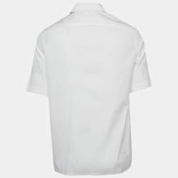 مملوكة م سبقًا Dior Homme x Jordan White Air Dior Print Cotton Shirt M