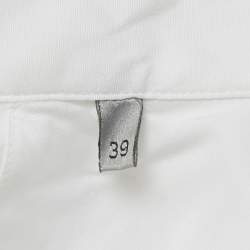 مملوكة مسبقًا Dior Homme x Jordan White Air Dior Print Cotton Shirt M