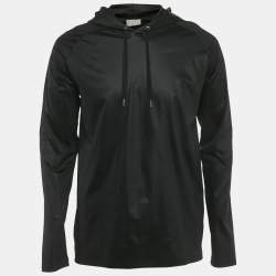مملوكة مسبقًا Dior Homme Black Jersey Hoodie L