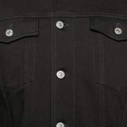 Pre Owned Dior Homme Black Denim Jacket XL