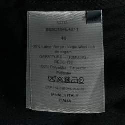 مملوكة مسبقًا Dior Homme Side Logo Tape Wool Joggers S