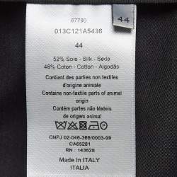 Pre Owned Dior Homme X Peter Doig Multicolor Jacquard Bermuda Shorts XS