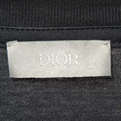 Dior Homme Blue Layered Oblique Cotton T-Shirt XS