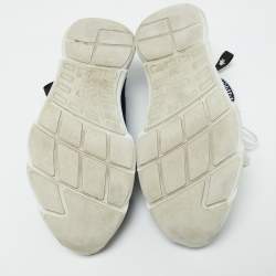Dior Homme Blue Knit Fabric B21 Sock Sneakers Size 41