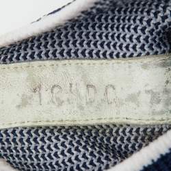 Dior Homme Blue Knit Fabric B21 Sock Sneakers Size 41