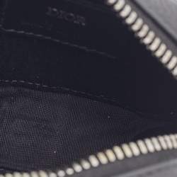 Dior Navy Blue Oblique Canvas Nano D-Touch Horizontal Pouch