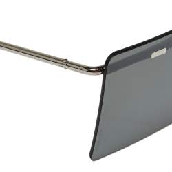 Dior Silver/Black Mirrored 0100T Hardior Square Shield Sunglasses