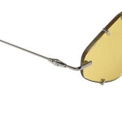 Pre Owned Dior Silver/Yellow 010J9 Dior Inclusion Sunglasses