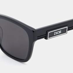 Pre Owned Dior Black/Black DiorB23 S2F Wayfarer Sunglasses 