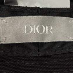 Dior Homme Black Cotton Dune Bucket Hat S