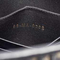 Pre Owned Dior Blue Oblique Jacquard Canvas 30 Montaigne Dea Pouch