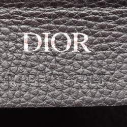 Dior Black Leather Elite Briefcase