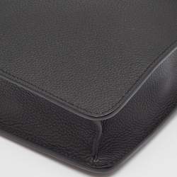 Dior Black Leather Elite Briefcase