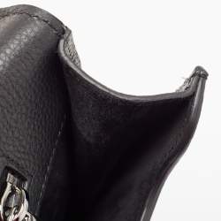 Dior Black Leather Elite Briefcase