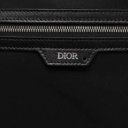 Dior Black Oblique Perforated Leather Galaxy World Tour Shoe Case