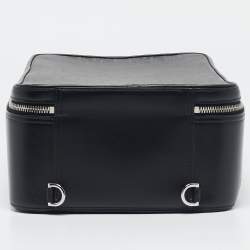 Dior Black Oblique Perforated Leather Galaxy World Tour Shoe Case