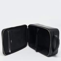 Dior Black Oblique Perforated Leather Galaxy World Tour Shoe Case