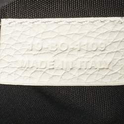 Dior x Daniel Arsham White Leather Safari Messenger Bag
