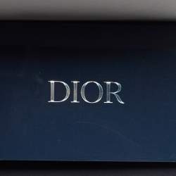 Dior Black PVC Coated Canvas CD Diamond Lingot Messenger Bag