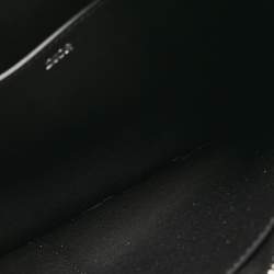 Pre Owned حقيبة يد ديور قماش مطلي بالألماس أسود CD حجم A5