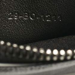 Pre Owned حقيبة يد ديور قماش مطلي بالألماس أسود CD حجم A5