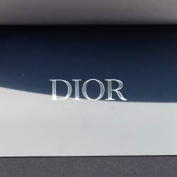 Pre Owned Dior Hit The Road Olive Green Diamond Coated Canvas and Leather Backpack