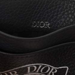 مملوكة مسبقًا Dior Navy Blue Leather Air Dior Card Holder