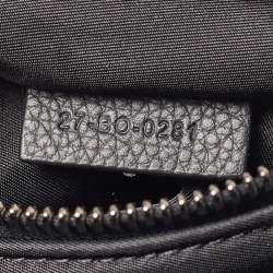 Dior Black Nylon and Leather Saddle Crossbody Bag