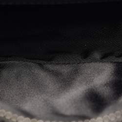 Dior Black Nylon and Leather Saddle Crossbody Bag
