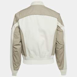 Dior Homme Light Beige Cotton Zip-Up Jacket S
