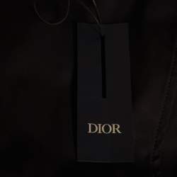 Pre Owned بنطلون تويل بانتظام ديوغ هوم أزرق كحلي مقاس صغير