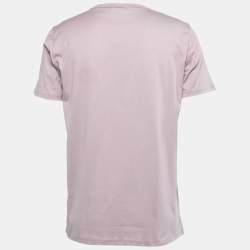 Dior Homme Mauve CD Icon Cotton Crew Neck T-Shirt M