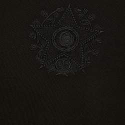 Pre Owned Dior Homme Black Embroidered Cotton Crew Neck T-Shirt S