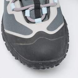 Dior Multicolor Canvas and Leather B28 Hiking Boots Size 43