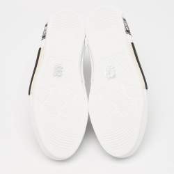 Pre Owned Dior Grey Oblique Jacquard B23 High Top Sneakers Size 42