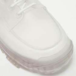 Dior Transparent Rubber High Top Boots Size 42